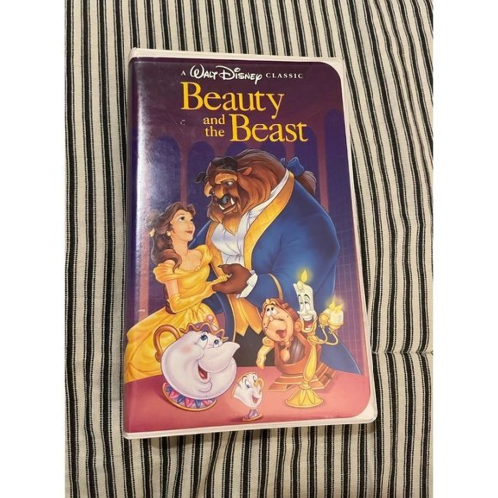 Disney Beauty And‎ The Beast VHS